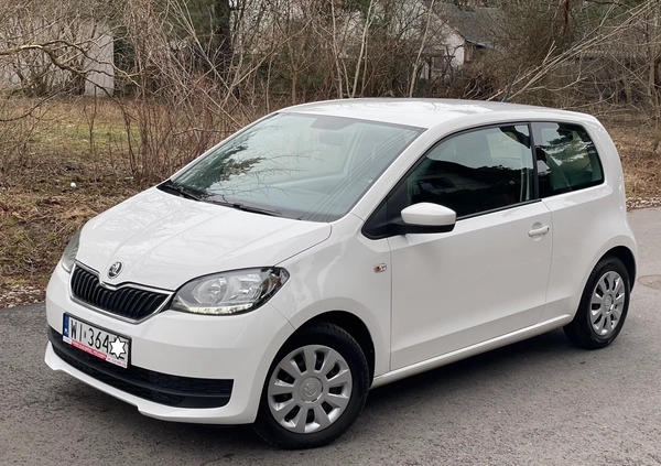 Skoda Citigo cena 20900 przebieg: 256300, rok produkcji 2019 z Józefów małe 172